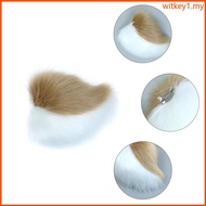 WIT Furry Tail Costume Plush Tail Bunny Tail Cosplay Halloween Fancy Dress