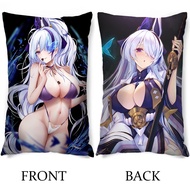 Anime Unzen Azur Lane Body Pillow Case Rectangular  Pillow Cushion Cover