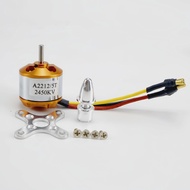 1 piece A2212 brushless motor 1400KV 2200KV 2450KV 2700KV 3500KV for RC airplane platform brushless