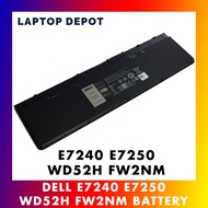 DELL Latitude E7240 E7250 0W57CV VFV59 WD52H 7.4V 45Wh 6000mAh Replacement Battery