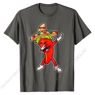 Chili Dabbing T Shirt Pepper Mexican Hot Jalapeno Dab Gifts Cotton Leisure Tops Tees Prevalent Mens 