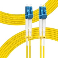 FLYPROFiber 2pack 10M/33ft OS2 LC to LC Fiber Patch Cable | Length Options: 0.5m-30m, 1GB/10GB Duple
