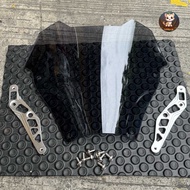 ยกชุดชิวหน้าFORZA350 ฟอซ่า350 ทรงซิ่ง (ชิวหน้าเลือกสีได้+ขาจับชิว+น็อต8ตัว) #FORZA350 #ชิวหน้าฟอซ่า