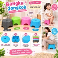 SQUAT STOOL CHILDREN'S CHAIR/ MADE OF THICK PLASTIC 5811