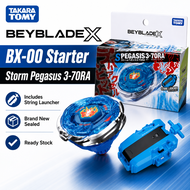 TAKARA TOMY Beyblade X BX-00 Starter Storm Pegasus 3-70RA String Launcher Bay Code