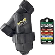 Genuine Banjo LS200-30 2" x 2" Y Line Strainer 30 Mesh Stainless Steel Screen with Bonus Mesh Screen