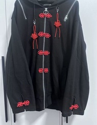 (出)正品Reflem中華風兔耳露肩外套