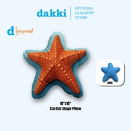 Dakki 16"x16" Starfish Shape Pillow