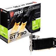 Graphic Card MSI NVIDIA GeForce GT 730  - 2 GB GDDR3