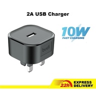 BUDI HOME CHARGER 2A FAST CHARGING (10w)