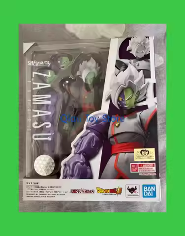 Original Bandai S.H.Figuarts Zamasu In Stock Anime Action Collection Figures Model Toys