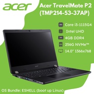 NOTEBOOK (โน๊ตบุ๊ค) ACER TRAVELMATE TMP214-53-37AP" (NX.VPNST.00R)