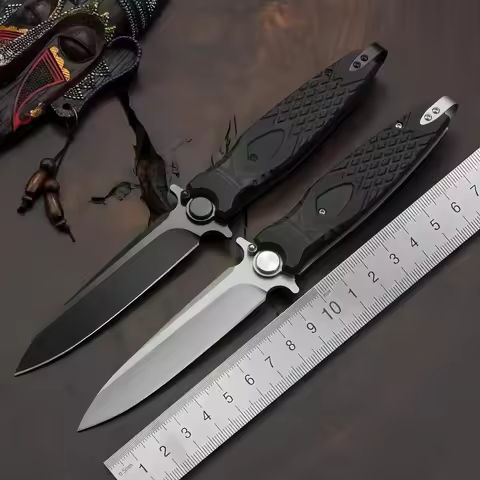 Russian Hokc pocket Folding Knife D2 blade G10 Handle edc multitool knives utility outdoor hunting b