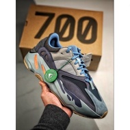 Ready Stock A-D-I-D-A-SYEEZYBOOST700 Carbon Blue Fashion Casual Sneakers FW2498 MGBU
