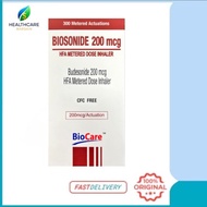 BUDESONIDE HFA METERED DOSE INHALER BP 200 mcg (EXP: July 2027)