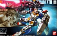Bandai 高達模型  hg hguc FA 78-3 Fullarmor 7TH  重裝 高達7號機 盒殘齊件全新