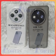 FLASH SoftCase Casing Clear Redmi 14C/poco C75 Silicone Transparent TPU Space CameraBENING