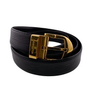 【二手】LOUIS VUITTONLouis Vuitton M6832Q Ceinture Classic Epi 皮帶 黑色