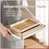 Aesthetic Wooden Tray Rectangle Tray Rectangular Coaster Kitchen Coaster Aesthetic Coaster Rectangle