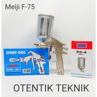 SPRAY GUN MEIJI F75 TABUNG ATAS TAIWAN - MEIJI F 75 - SPRAYGUN