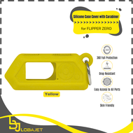 Silicone Case Cover with Carabiner for FLIPPER ZERO - Sarung Silikon untuk FLIPPER ZERO