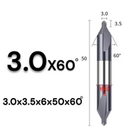 ดอกนำศูนย์ คาร์ไบด์ 60องศา สีดำ - CENTER DRILL CARBIDE