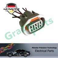 Münster 6-Pin Idle Control Valve Socket MZ014 Lexus GS300 CT200H GX460