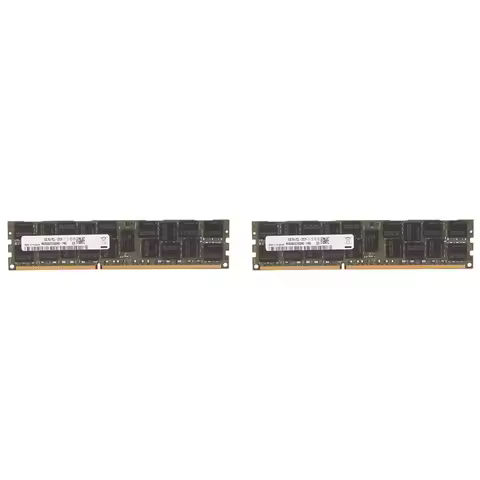 2X DDR3 16GB 1600Mhz RECC Ram PC3-12800 Memory 240Pin 2RX4 1.35V REG ECC RAM Memory For X79 X58 Moth