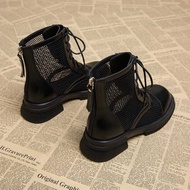 Huizhou Spring/Summer 2024 Women's Martin Boots - Thick Sole British Style