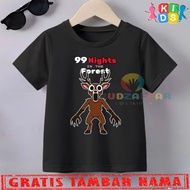 THE DEER 99 NIGHT IN FOREST CHILDREN'S T-SHIRT 99 NIGHT IN FOREST THE DEER CHILDREN'S T-SHIRT