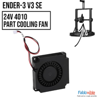 Ender-3 V3 SE 24V 2510 Axial Fan 4010 Part Cooling Fan 6015 Mainboard Fan