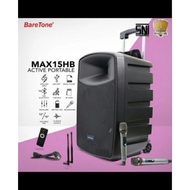 Speaker Portable Wireless Baretone Max15Hb Max 15Hb Max 15 Hb 15Inch