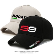 Ducati No. 99 Motorcycle Friends Club Locomotive Rider Lovers Shade Baseball Cap Men's Outdoor Ridin