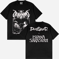 Dead squad x isyana sarasvati T-shirt / metal t-shirt dead squadkaos band
