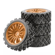 Wheel Rim Rubber Tires Tyres for Wltoys for HSP 1:10 1:12 1:14 1:16 RC Car Parts Model Accessories R