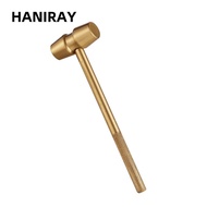 HANIRAY Gavel, Brass Yellow Hammer, Court Prop Judge Hammers Company