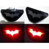 F1 LED BRAKE LIGHT ACRYLIC COVER LASER ENGRAVING BATMAN LOGO