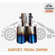 Universal Exhaust Tip Car/Exhaust Pipe Tip (USED JAPAN)