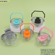 PEARL Cup Lid, Transparent Splash Spill Proof Bottle Lid, Universal Multicolor Replacement Water Bot