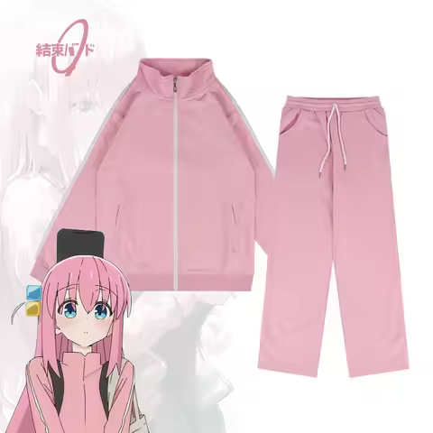 Bocchi the Rock!Hitori Gotou Cosplay Costumes Ryou Yamada Nijika Ijichi Cosplay Costumes Women Hallo
