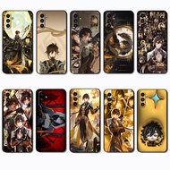 for Samsung A07 A17 A56 A36 A26 S25 Fe Edge S25 Plus Ultra VS13 Zhongli Slim Black Border TPU Soft C