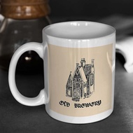 Vector Vintage Old Brewery Logo Hand Vlada Young Ceramic Mug