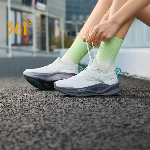 361 Degrees Fierce 5 Women Running Shoes Breathable Wear-resistant Cushioning Lightweight Versatile