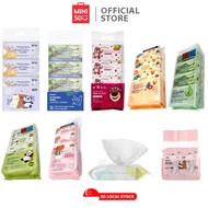 Miniso Wet Wipes (We Bare Bears 4.0/Aloe/China Panda/etc (8*8 Pack) We Bare Bears Odorless Mild(8*10pack)