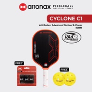 ARRONAX Cyclone C1 Carbon Traction Pickleball Paddle (16mm)