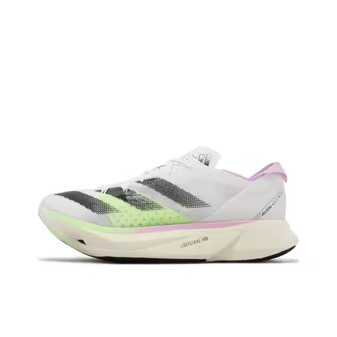 Adidas Adizero Adios Pro 3 Comfortable Round Toe Breathable Low top Carbon Plate Marathon Long Dista