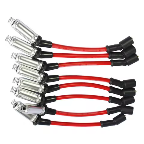 8pcs 10MM Spark Plug Wire Ignition Cables for Chevrolet Avalanche Corvette Express Silverado,for Sav