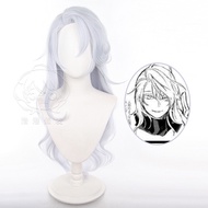 Jujutsu Kaisen Female Gojo Satoru Cosplay Wig 70cm Silver White Long Heat Resistant Synthetic Hair A