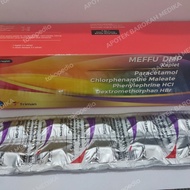 Meffu DMP Strip 10 Tablet Obat Batuk Tidak Berdahak Pilek Flu Demam