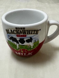 牛奶公司 黑白淡奶杯 茶餐廳杯碟套裝
